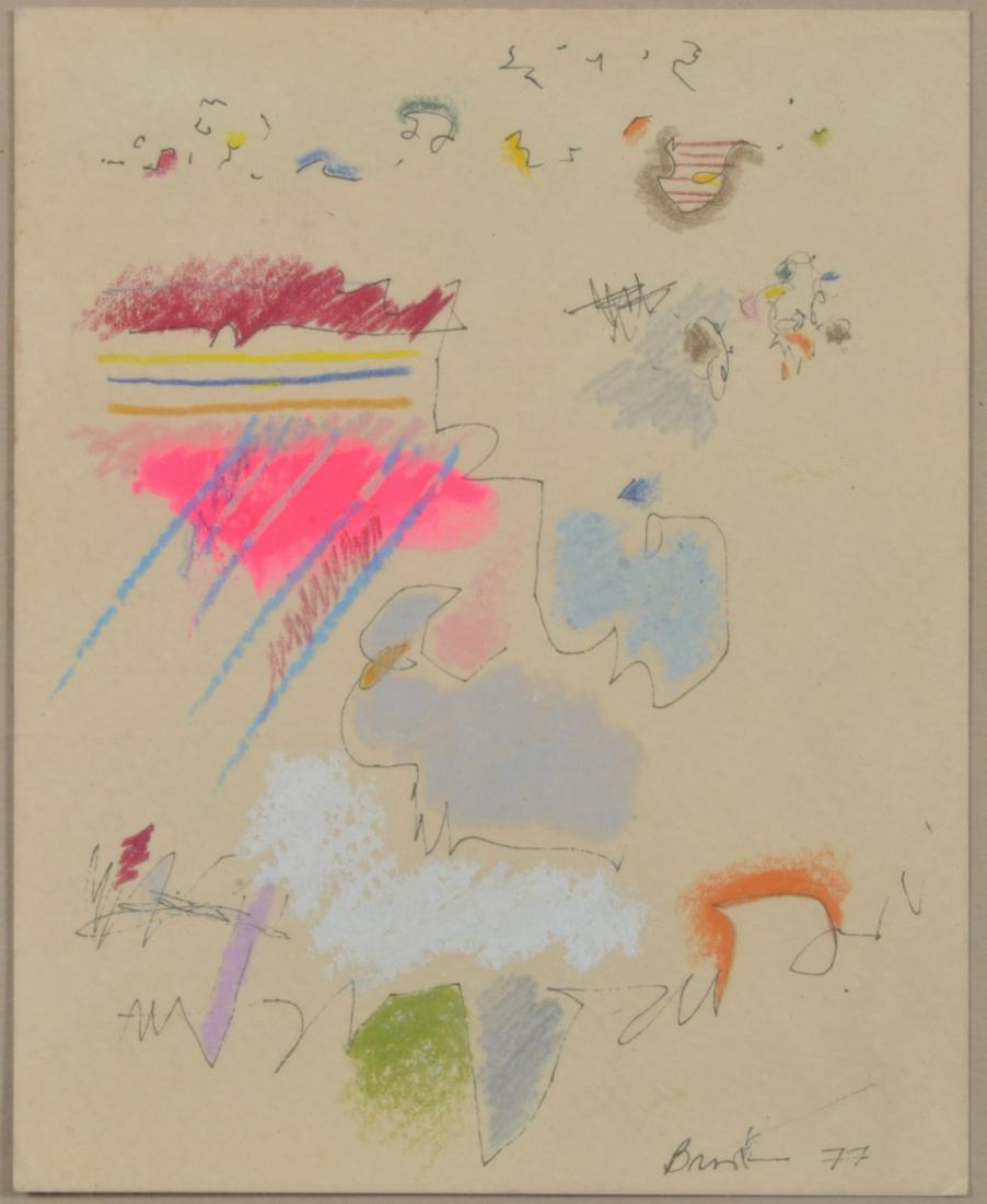 Moe Brooker Abstract Expressionist Drawing (1 of 3)