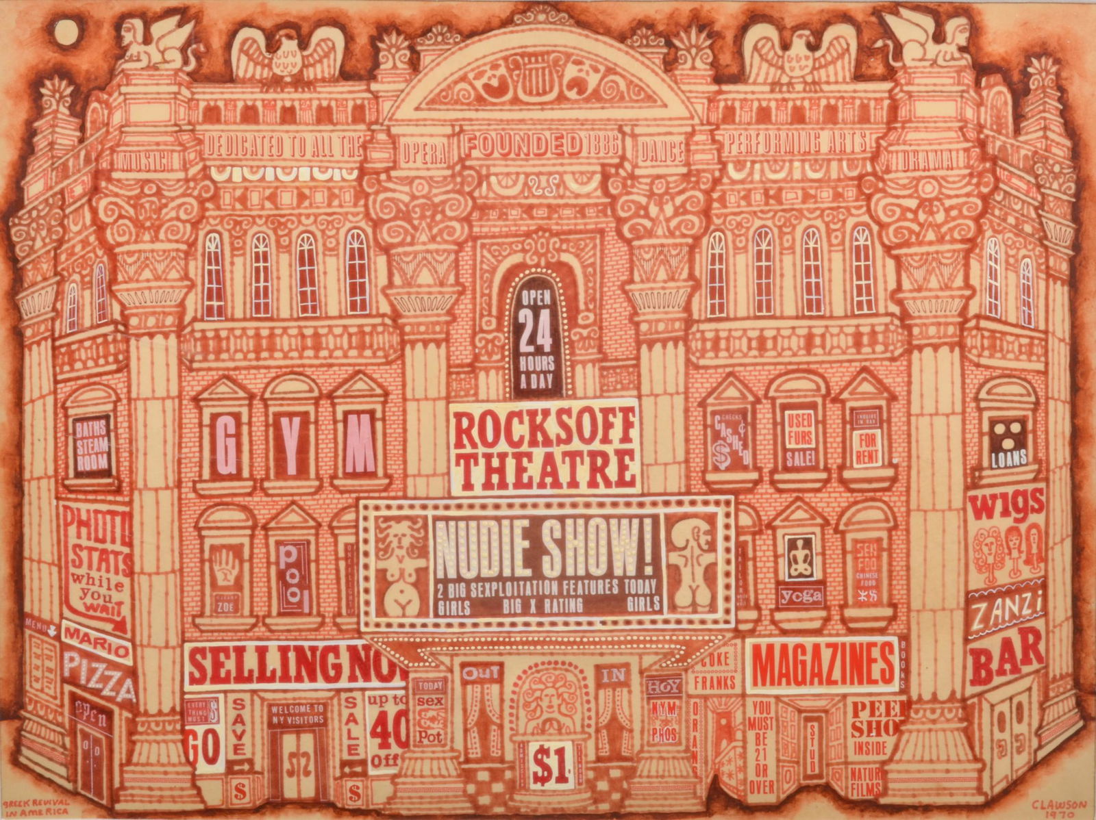 Rex CLawson "Greek Revival in America' (1 of 3)