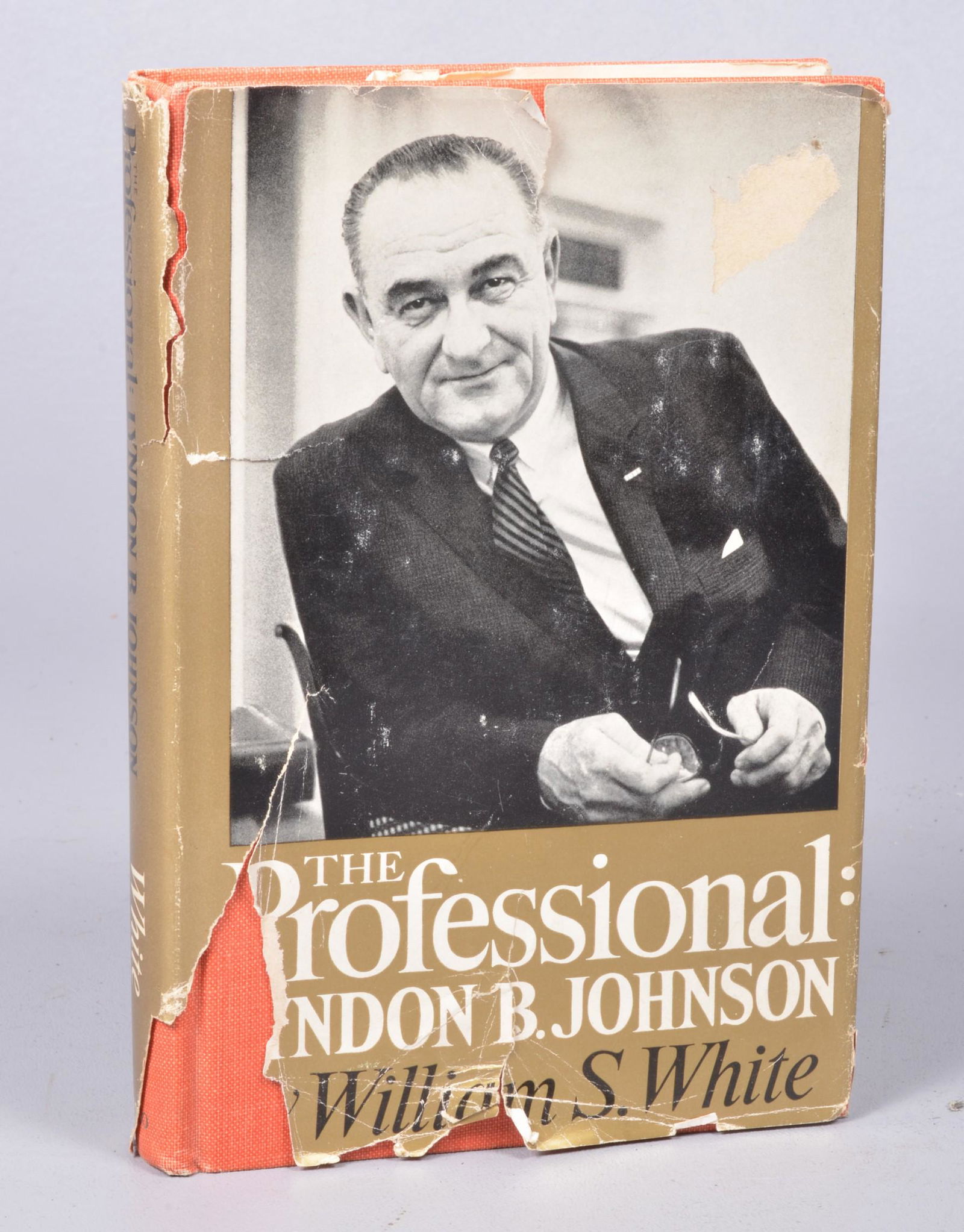 A biography of LBJ, signed by him as President (1 of 5)