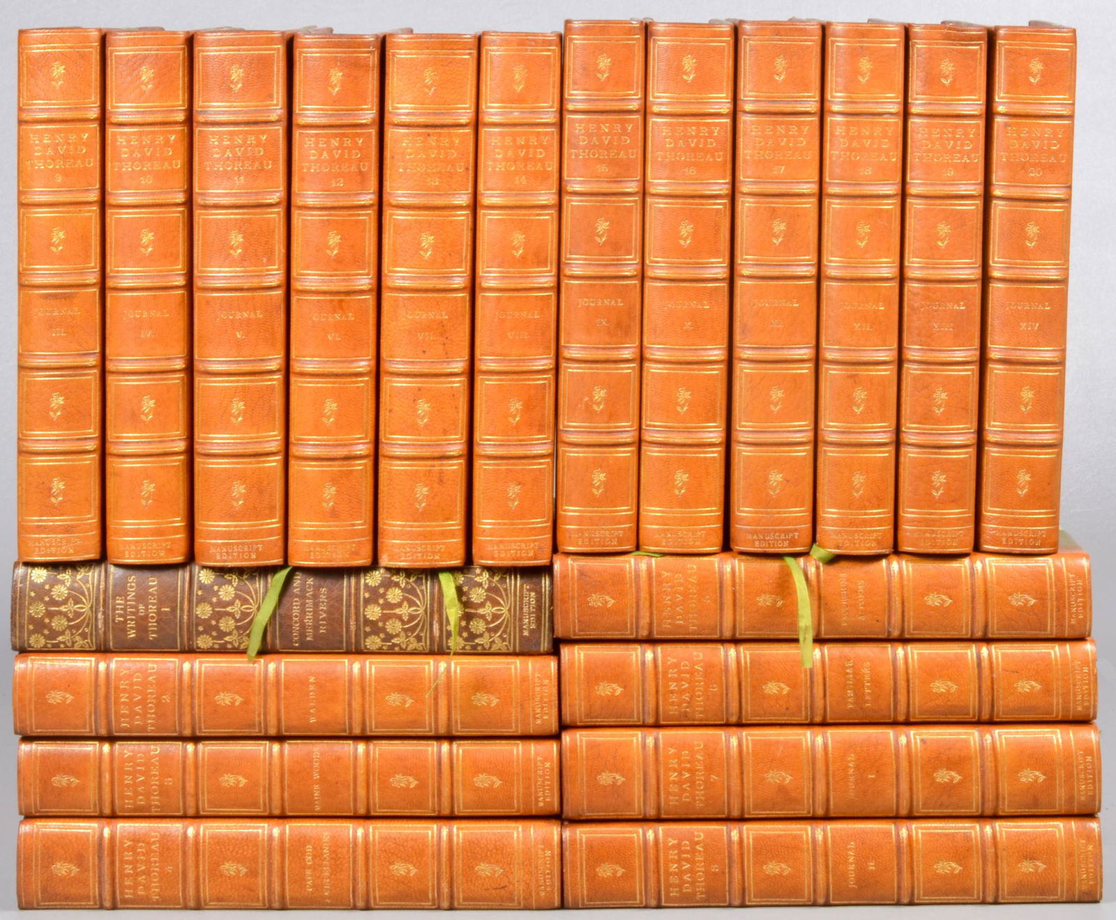 The Manuscript Edition of Thoreau's writings, 1906 (1 of 6)