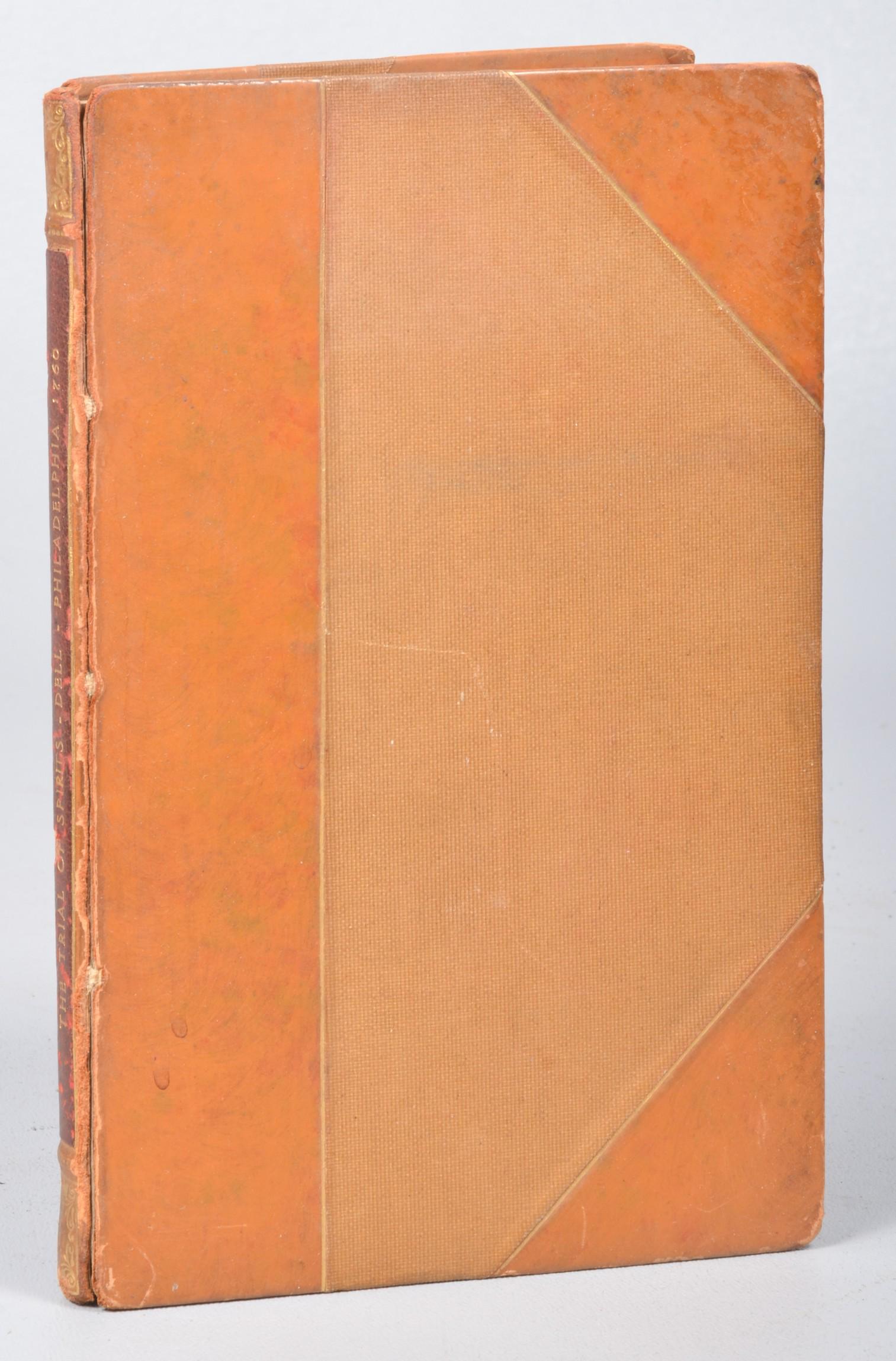 Trial of the Spirits, pub. by Franklin & Hall, 1760 (1 of 3)