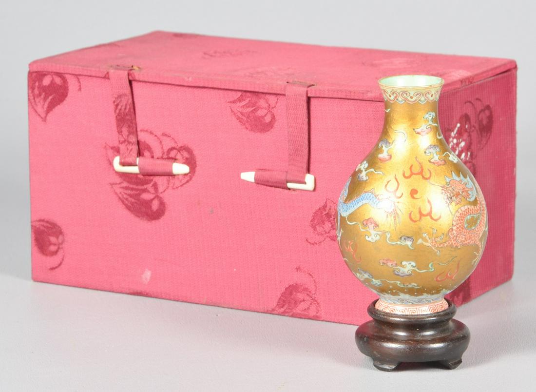 Chinese Miniature Eggshell Porcelain Vase (1 of 11)
