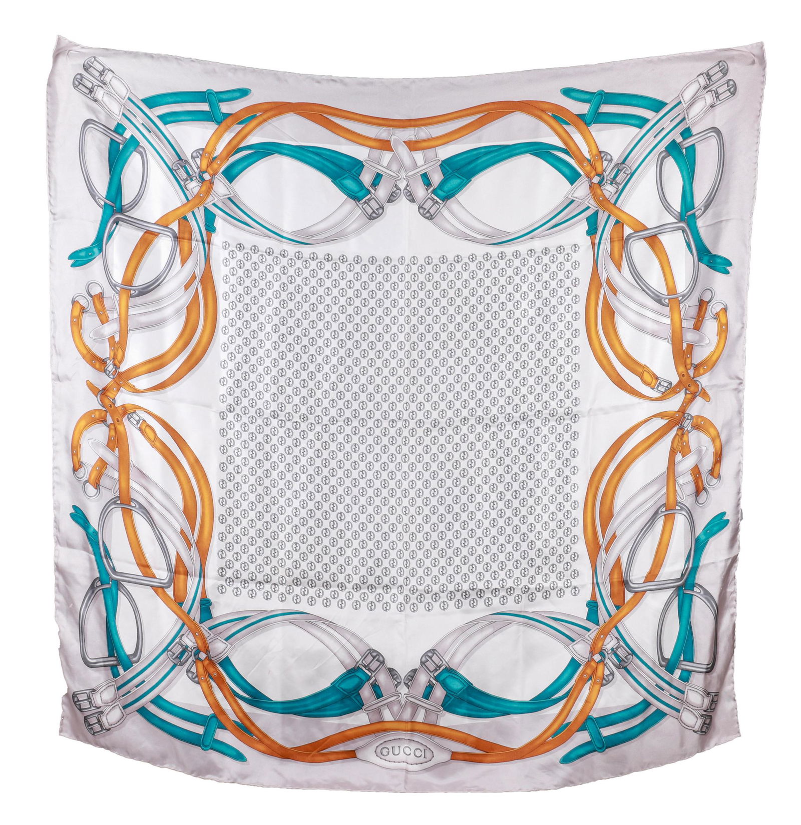 Gucci Silk Equestrian Scarf (1 of 3)