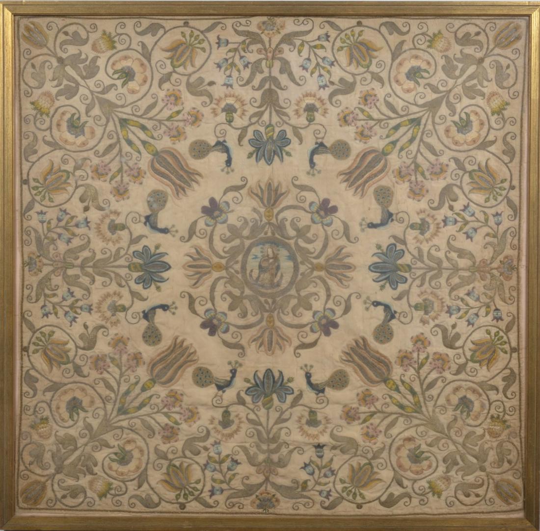 18th C Continental Ecclesiastic Embroidery (1 of 2)