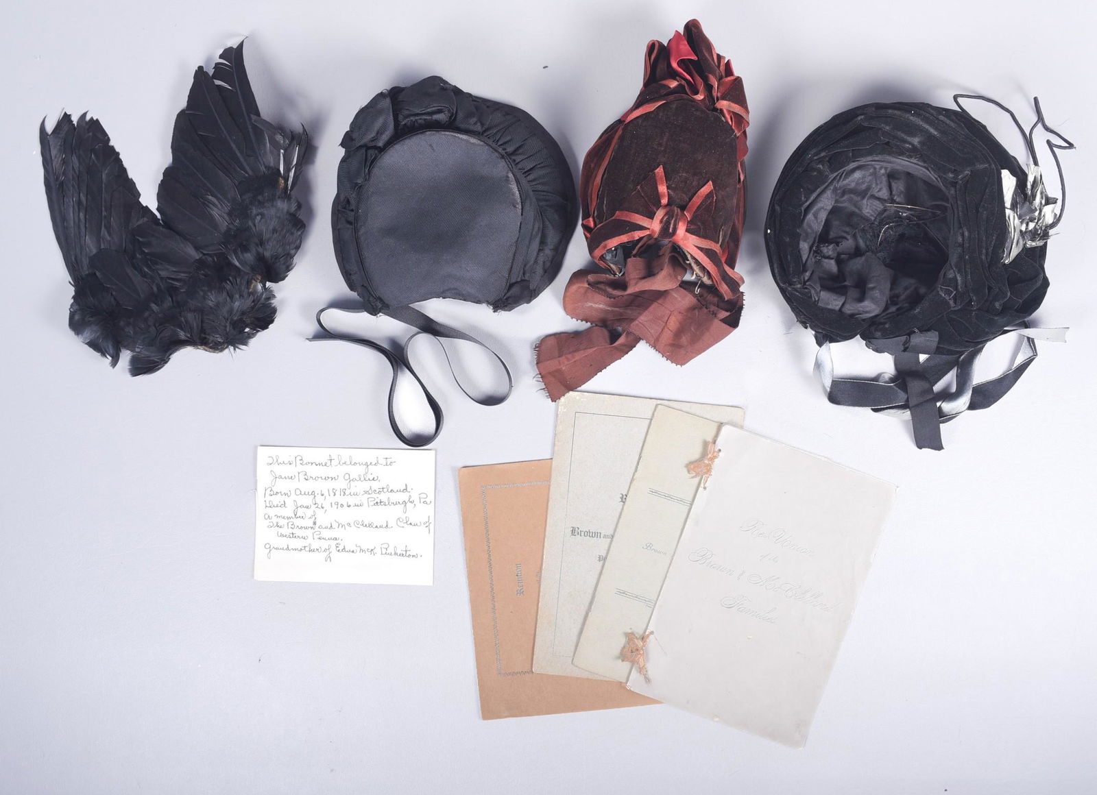 (3) Late 19th Early 20th C Hats (1 of 4)