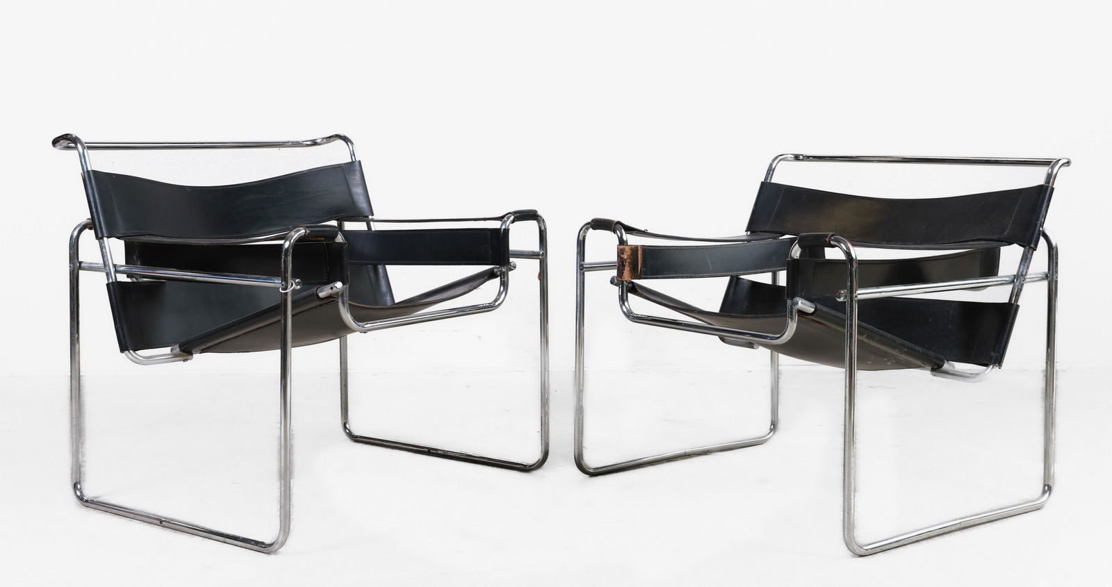 Pair Marcel Breuer "Wassily" chairs (1 of 5)