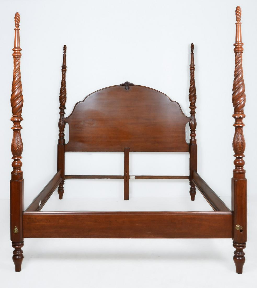 Bob Timberlake Cherry Finish King Size Sleigh Bed