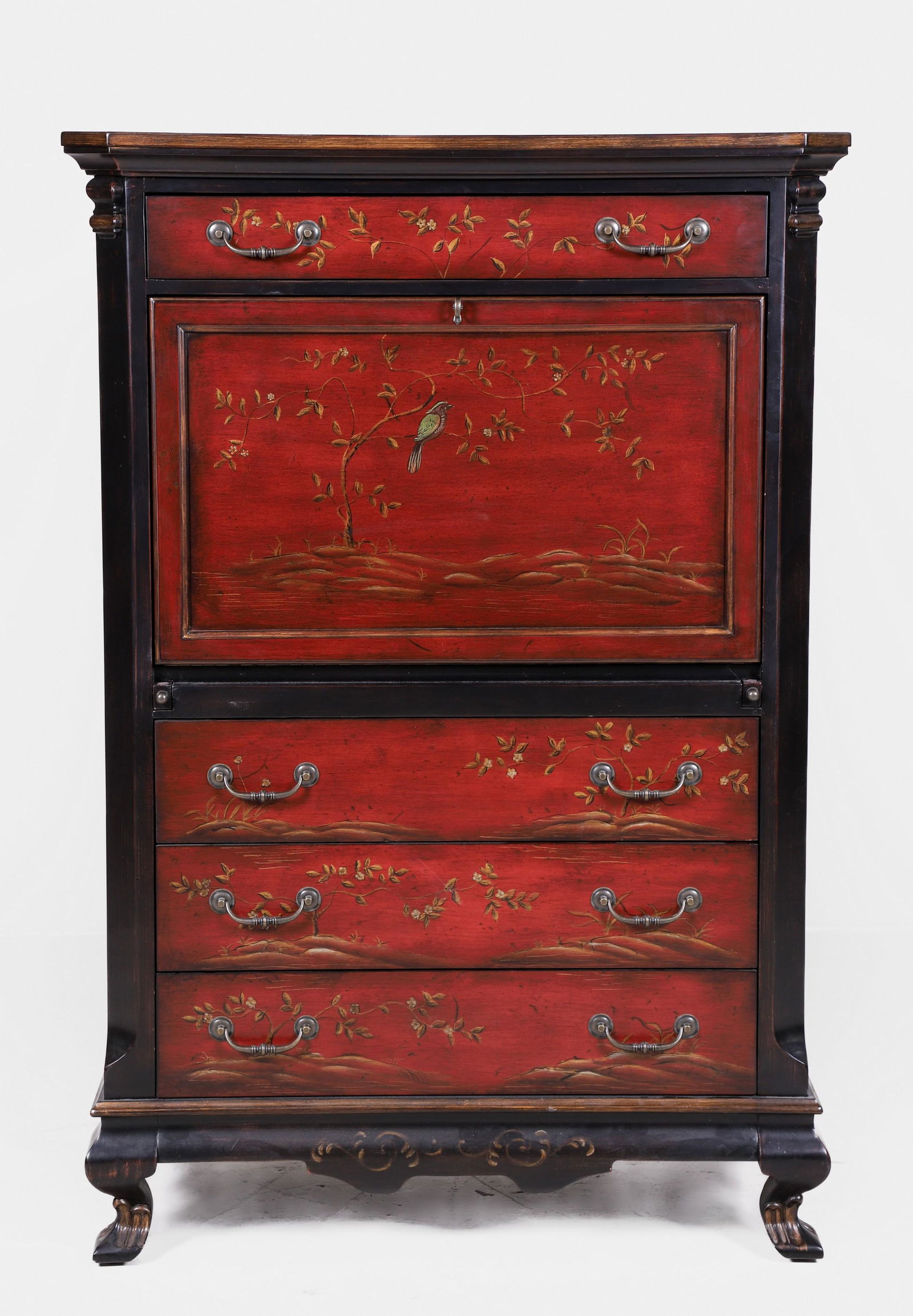 Paint decorated abbatant (1 of 3)