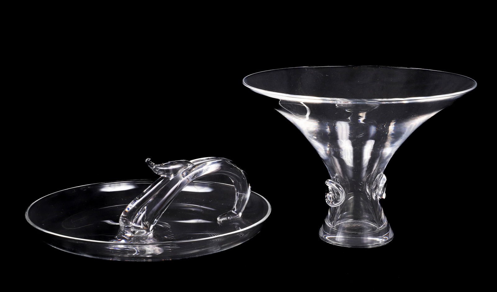(2) Pcs Steuben Glass (1 of 5)