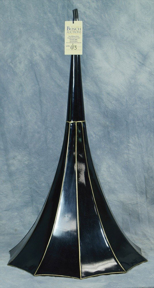 Edison Standard horn, 34", repainted: Edison Standard horn, 34", repainted