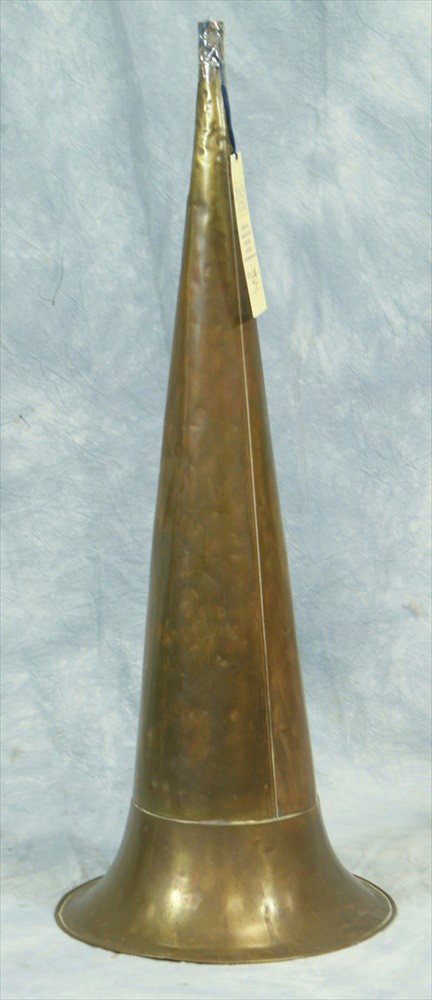 24" brass horn, fits Colombia or Edison: 24" brass horn, fits Colombia or Edison