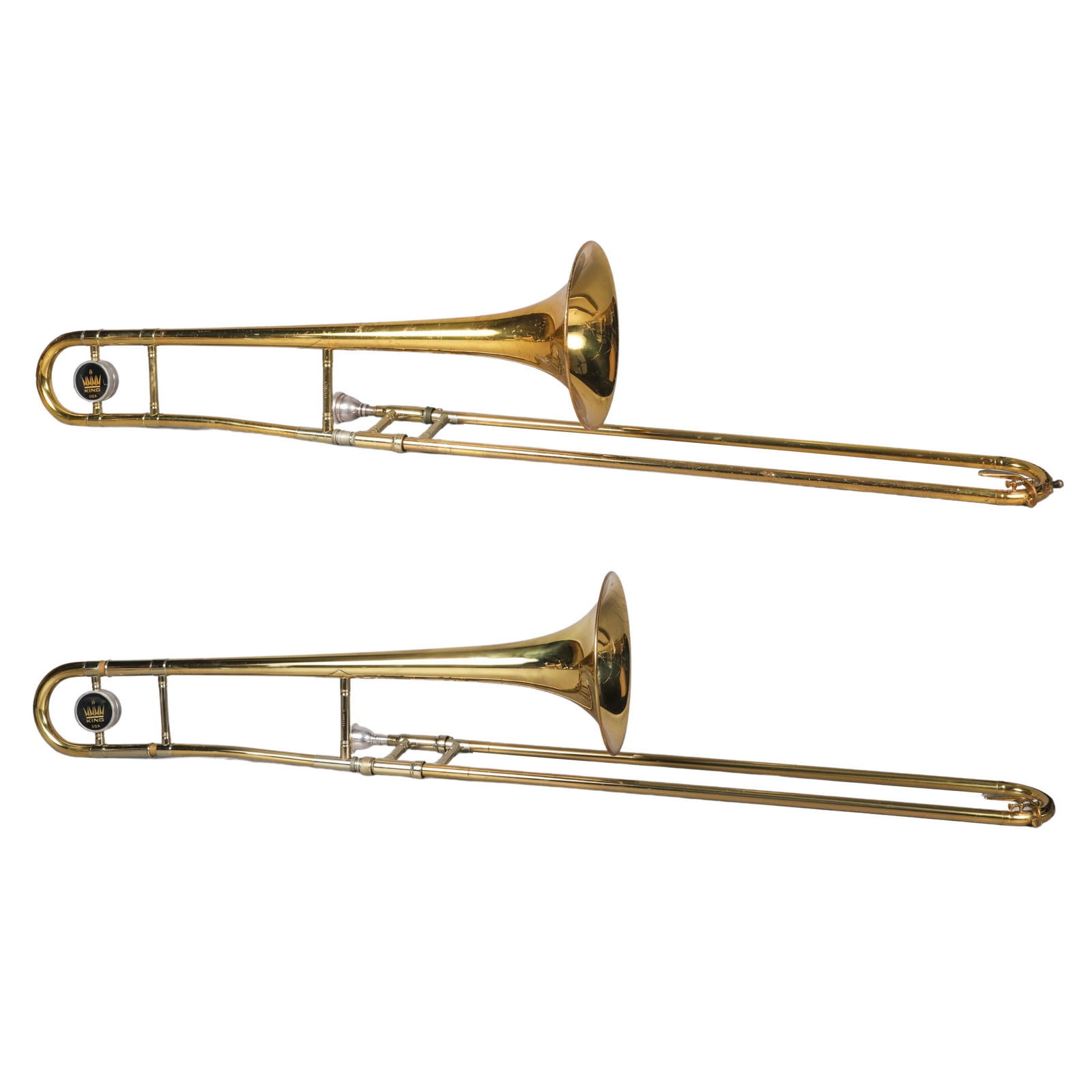 (2) KIng 606 Trombones (1 of 5)