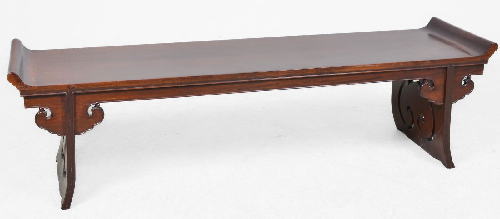 Chinese elmwood low bench (1 of 3)