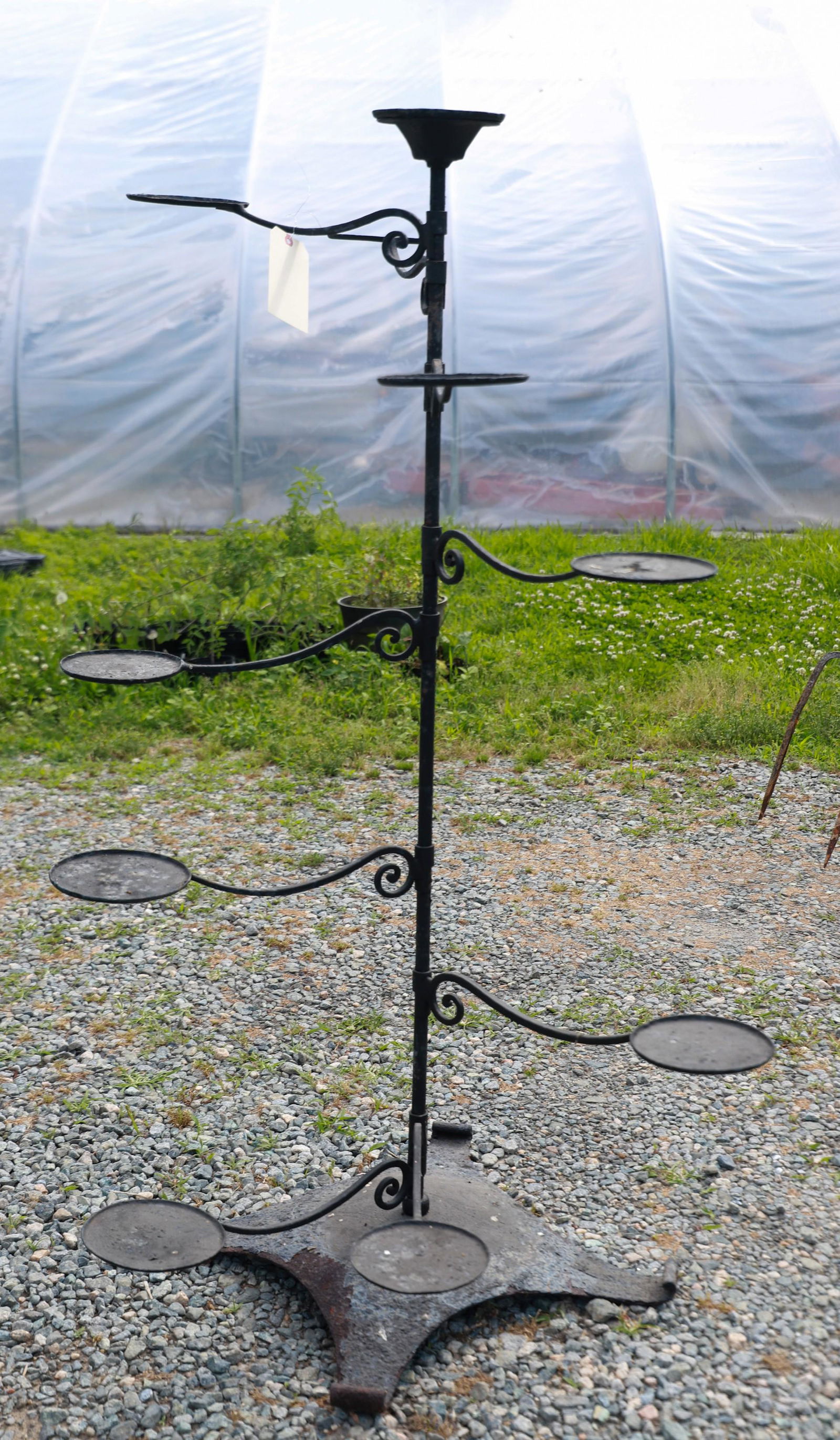 Adjustable tiered plant stand (1 of 2)