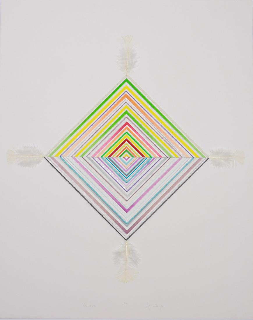 John Formicola Mixed Media Art "Xalapa" (1 of 3)