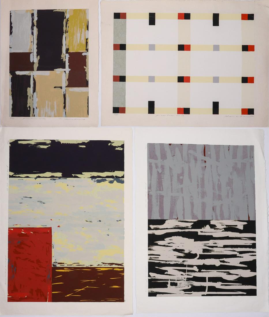 (4) Shinichi Kamatani Silkscreen Prints (1 of 5)