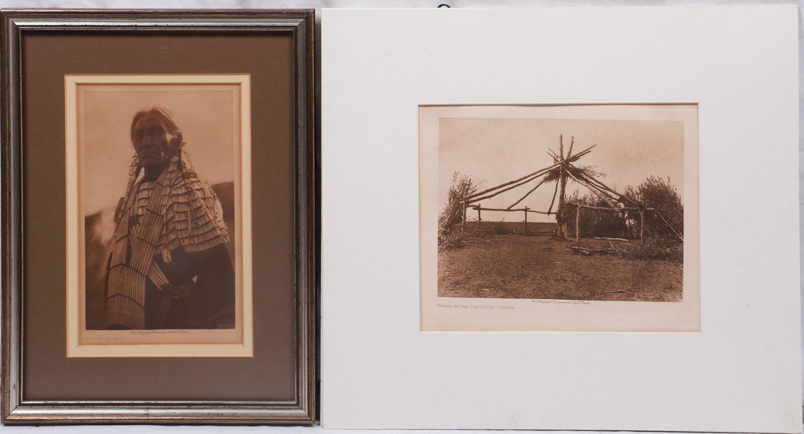 (2) Edward Curtis Pbotogravures (1 of 3)