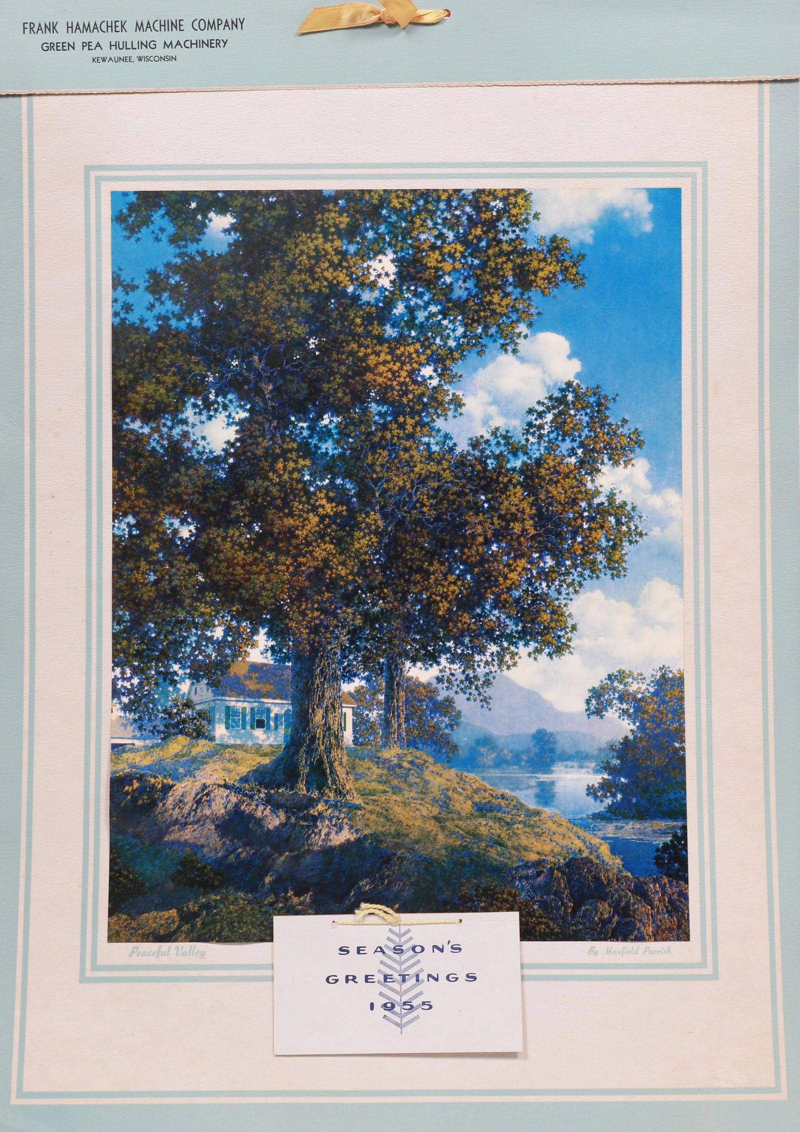 Maxfield Parrish 1955 Calendar (1 of 2)