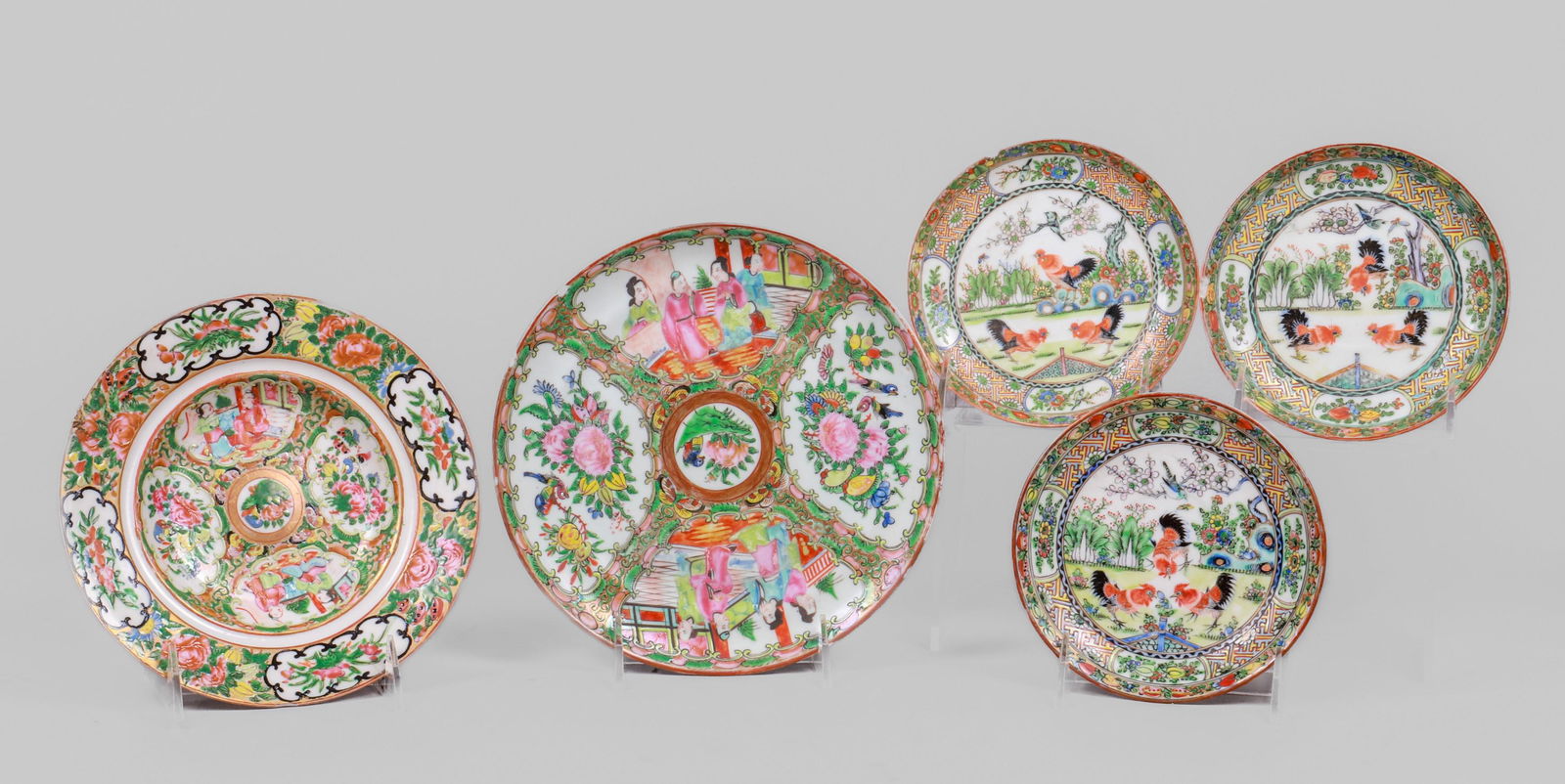 (5) Pcs Chinese Porcelain (1 of 7)