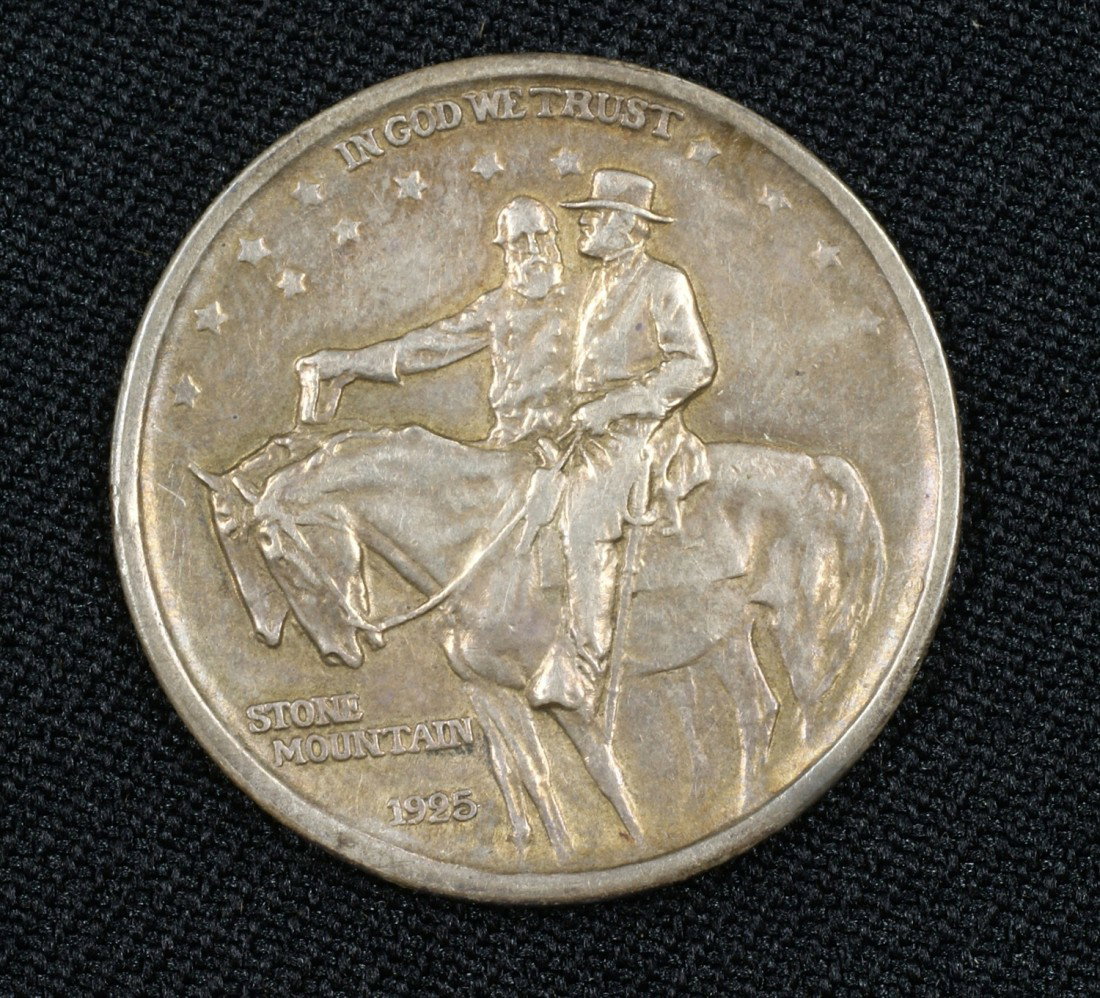 1925 stone mountain commemorative half EF: 1925 stone mountain commemorative half EF