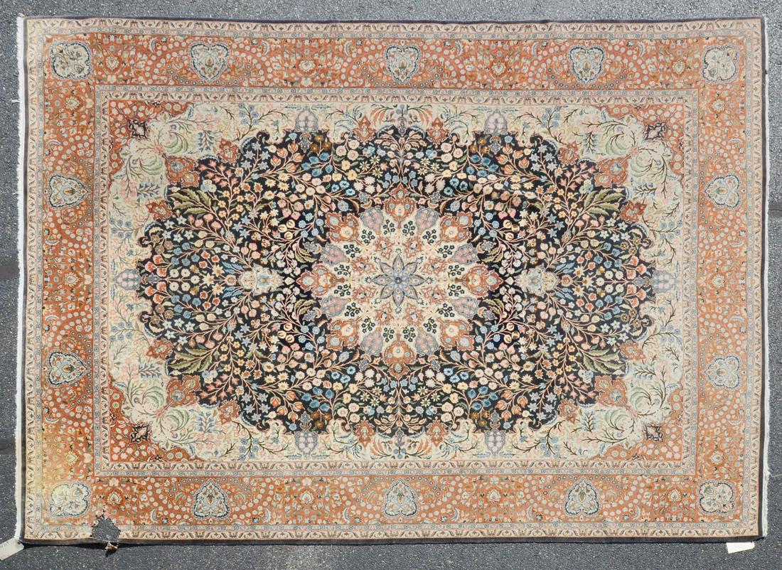 9' X 12'4" Semi-Antique Persian Tabriz (1 of 6)