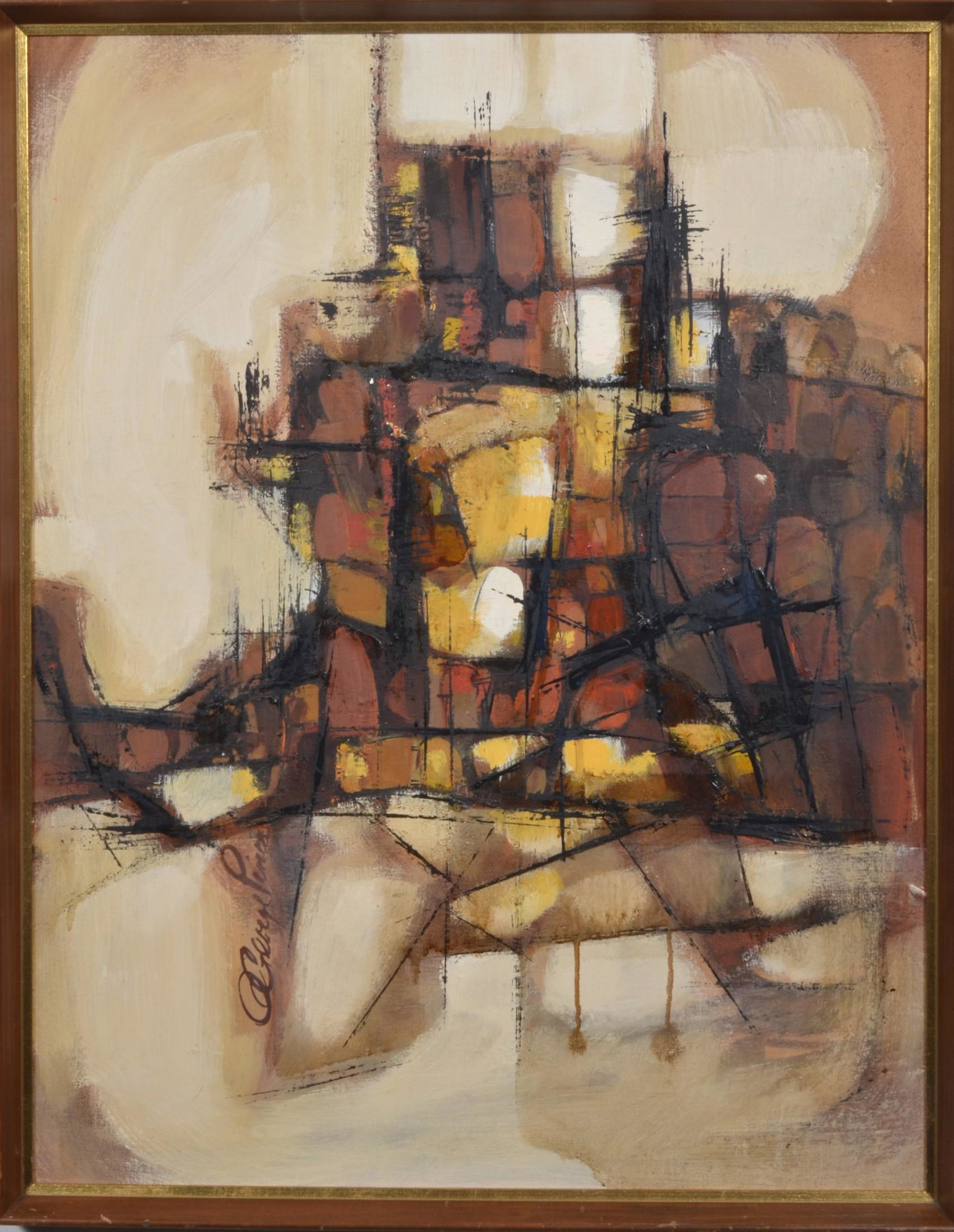 George Pinca abstract painting (1 of 2)