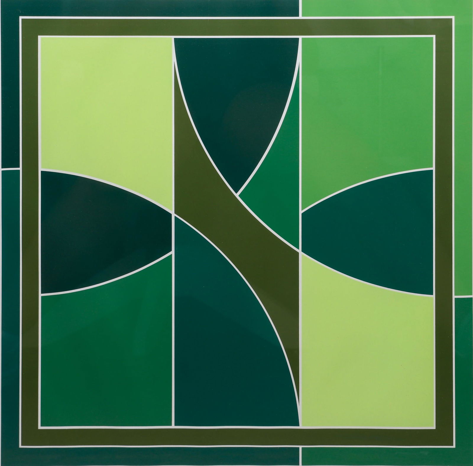 Sidney Guberman Screenprint Cape Veridan (1 of 4)