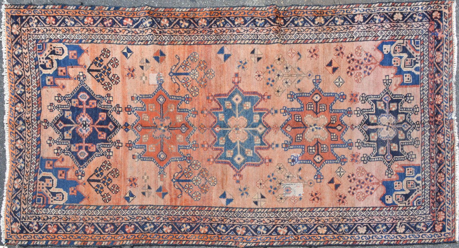 4'4" X 8' Semi-antique Baluch Rug (1 of 10)