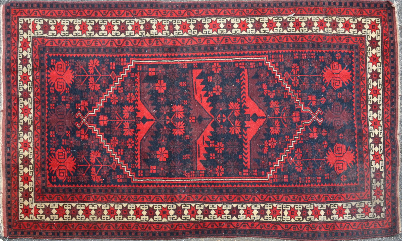 3'6" X 5'10" Semi-Antique Turkish Kazak Rug (1 of 5)