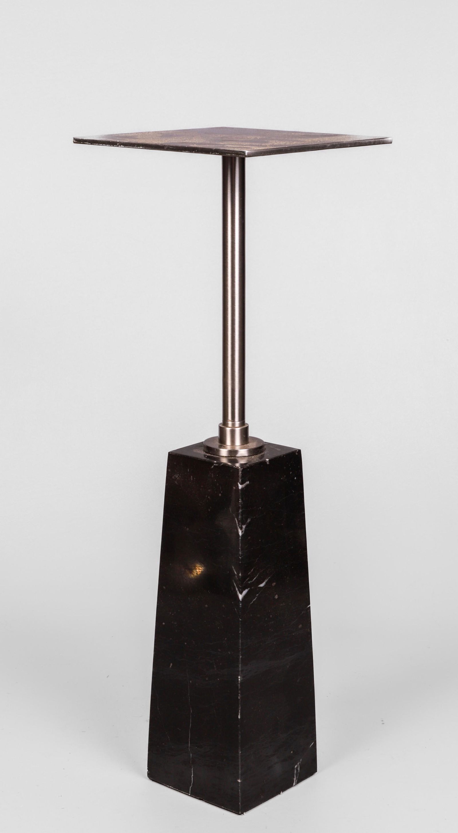 Interlude Chrome and Marble Cocktail Table (1 of 4)