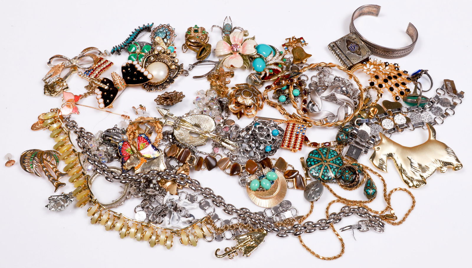 Costume and Sterling Jewelry Group (1 of 7)