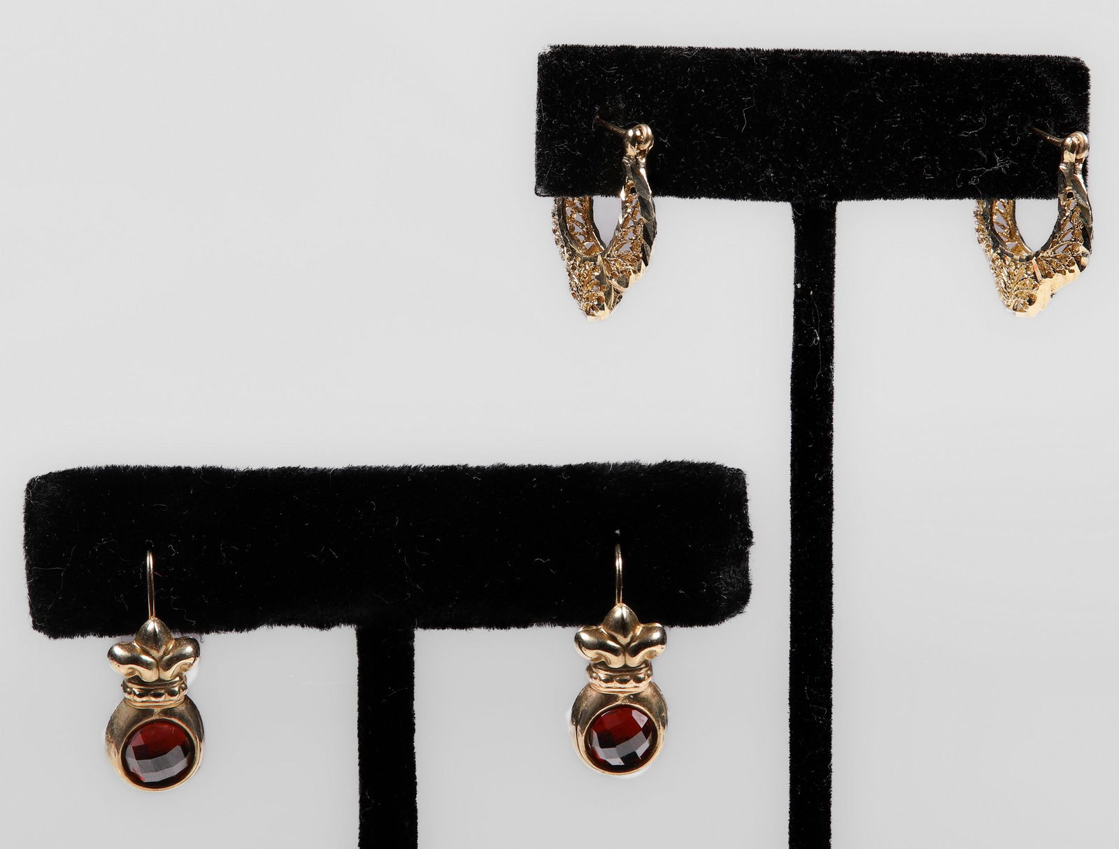 (2) Pair 14K Earrings (1 of 3)