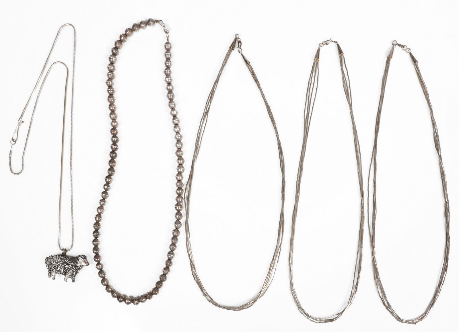 Sterling Charm and Necklaces (1 of 3)