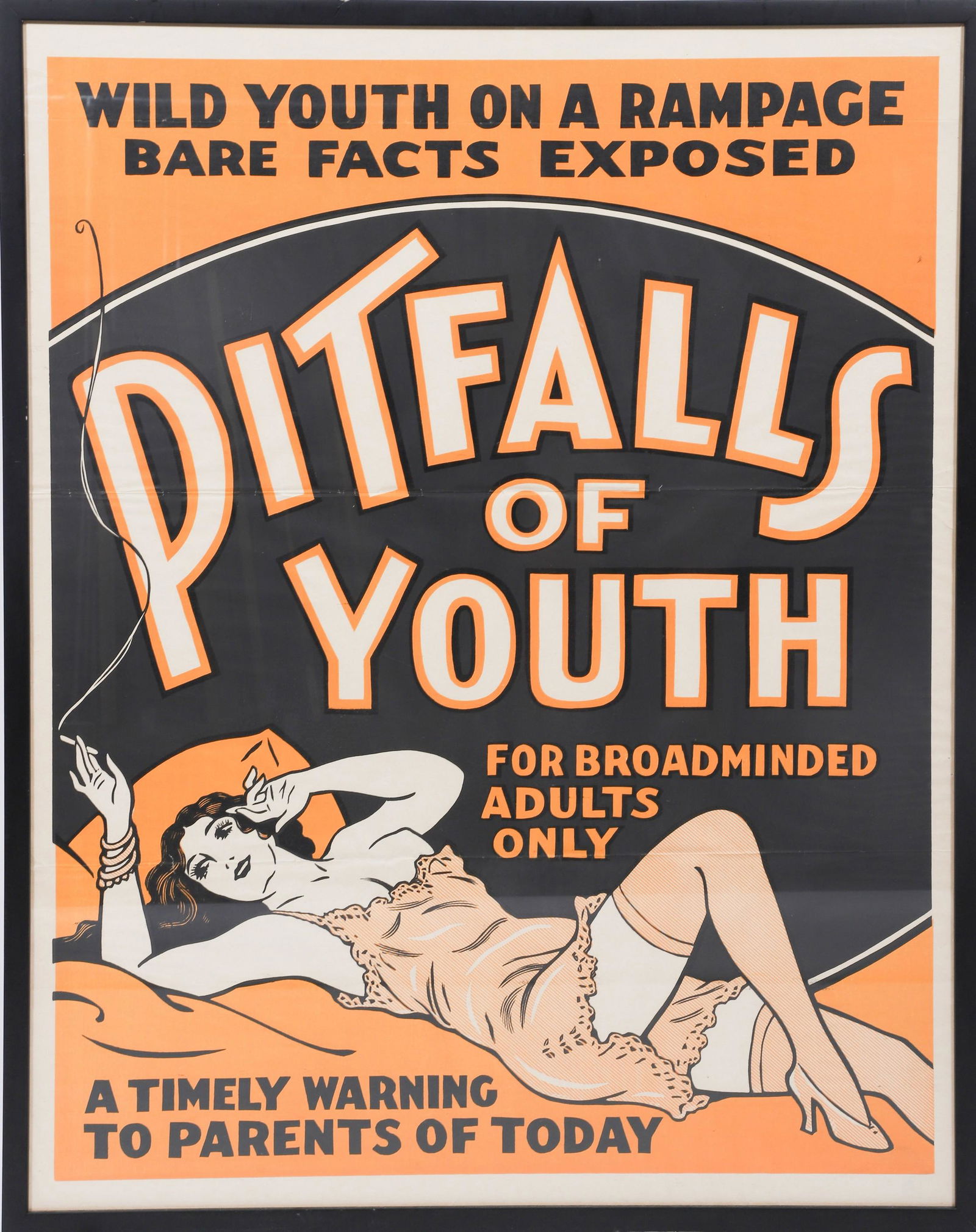 Pitfalls of Youth Propoganda Movie Poster (1 of 1)