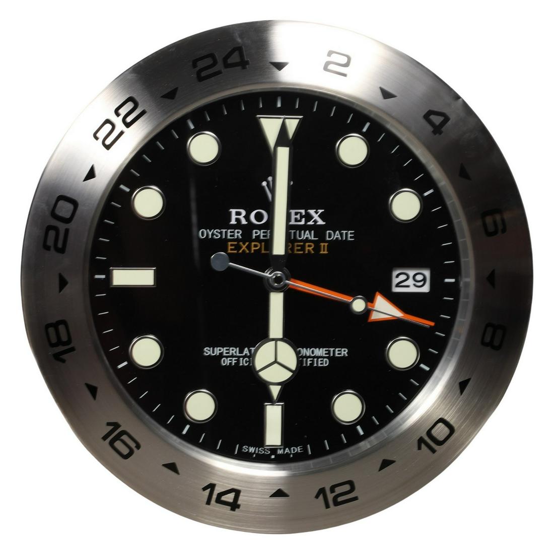 Rolex Watch Showroom Dealer Clock, Explorer II (1 of 2)