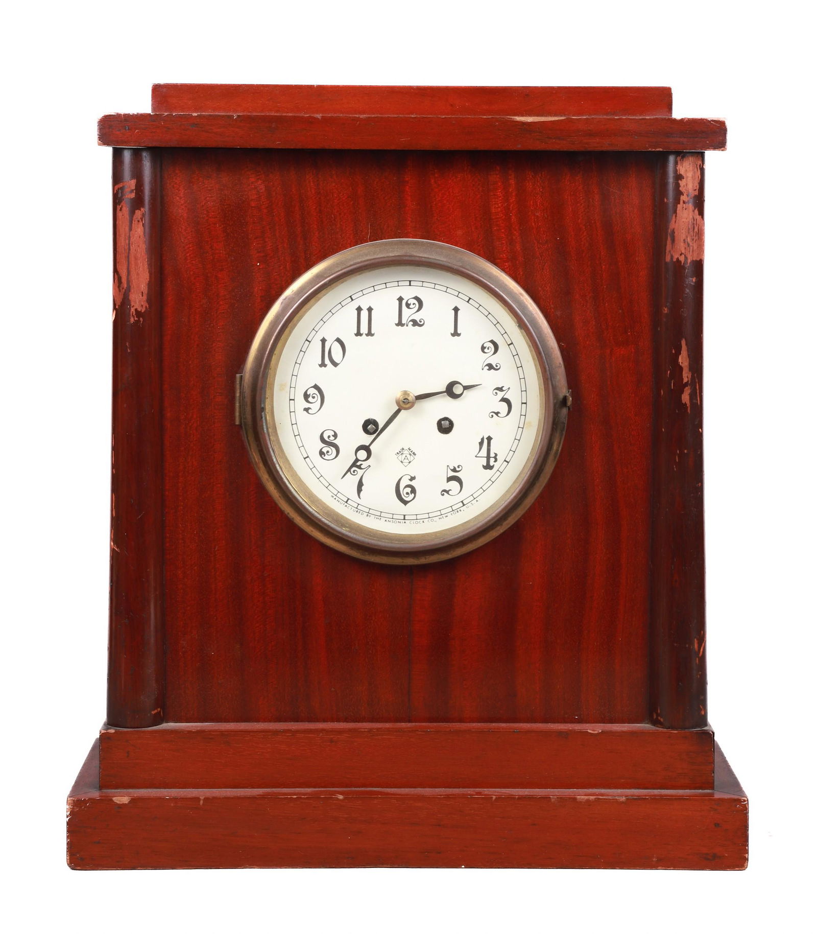 Mahogany mantle clock (1 of 4)