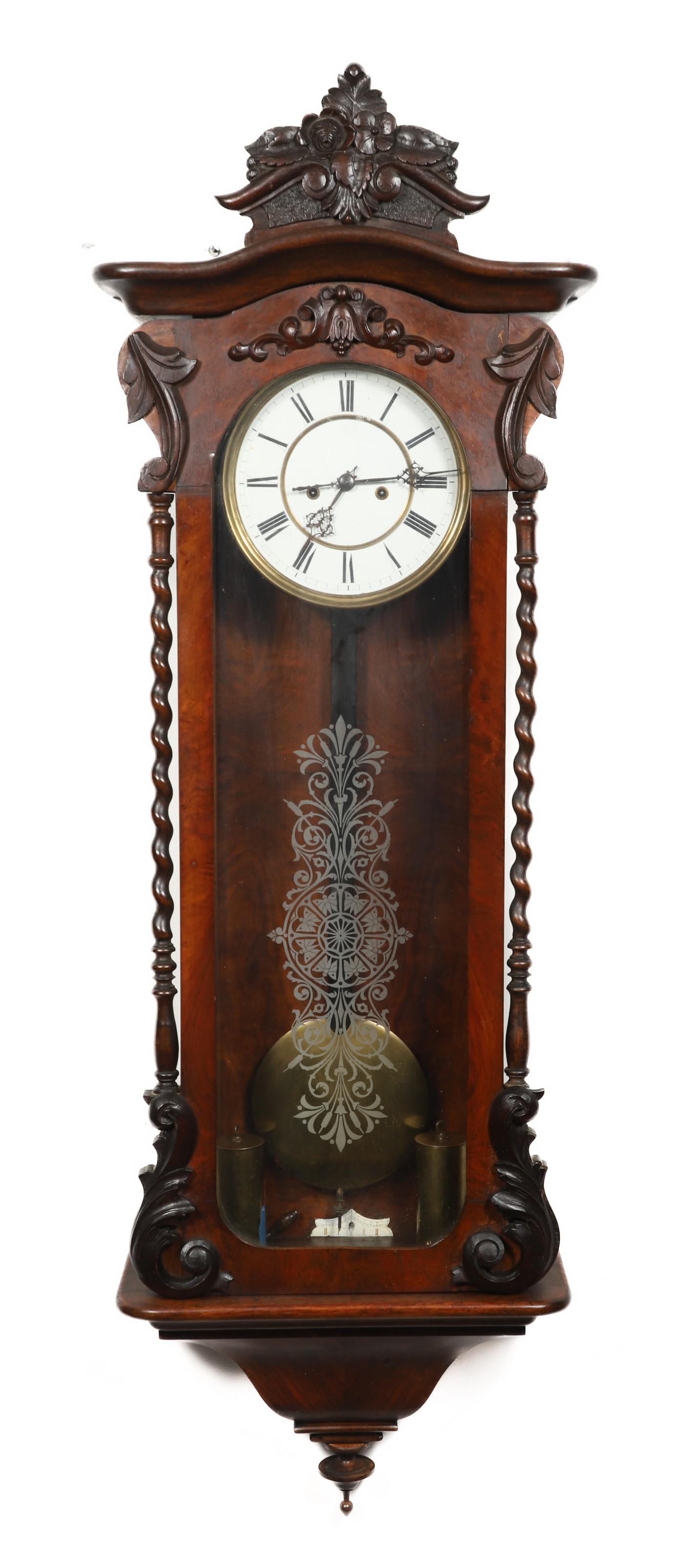 Lenzkirch Vienna Regulator Clock (1 of 3)