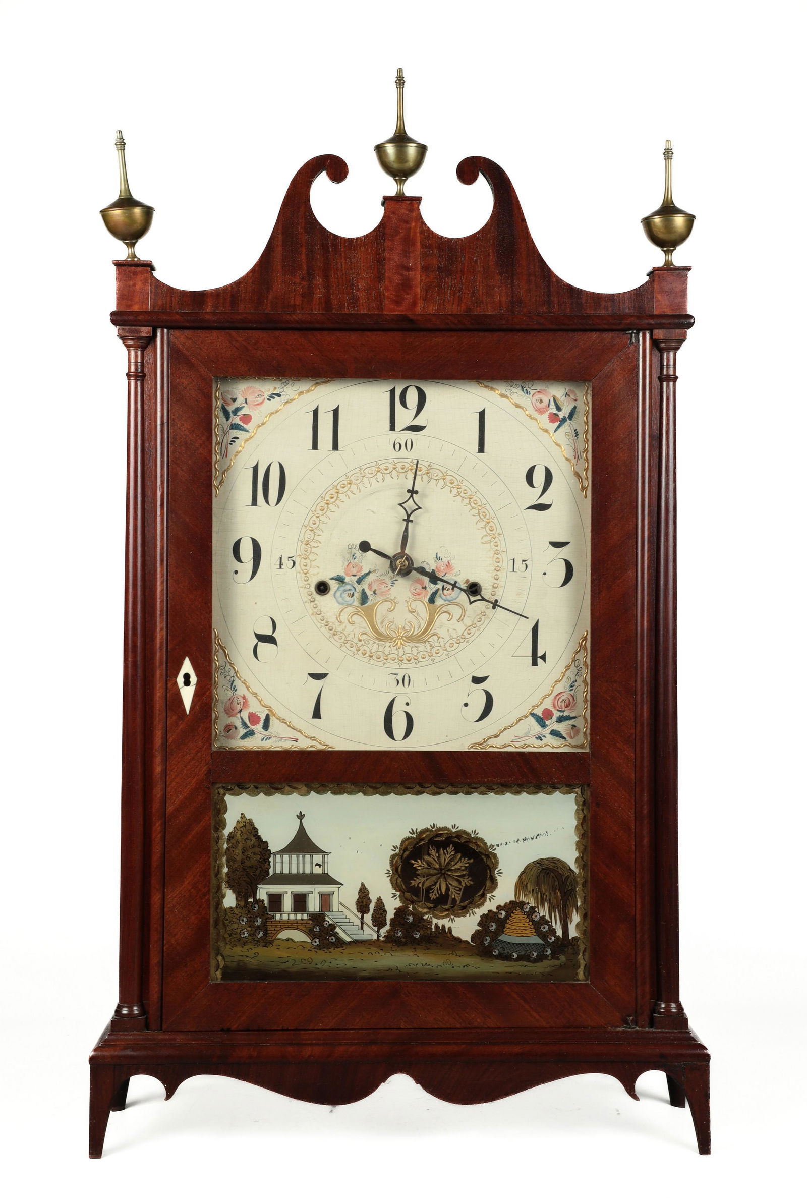 Seth Thomas Off-Center Pillar & Scroll Clock (1 of 11)