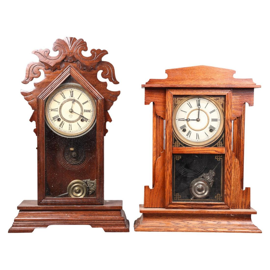 (2) Shelf Clocks (1 of 2)