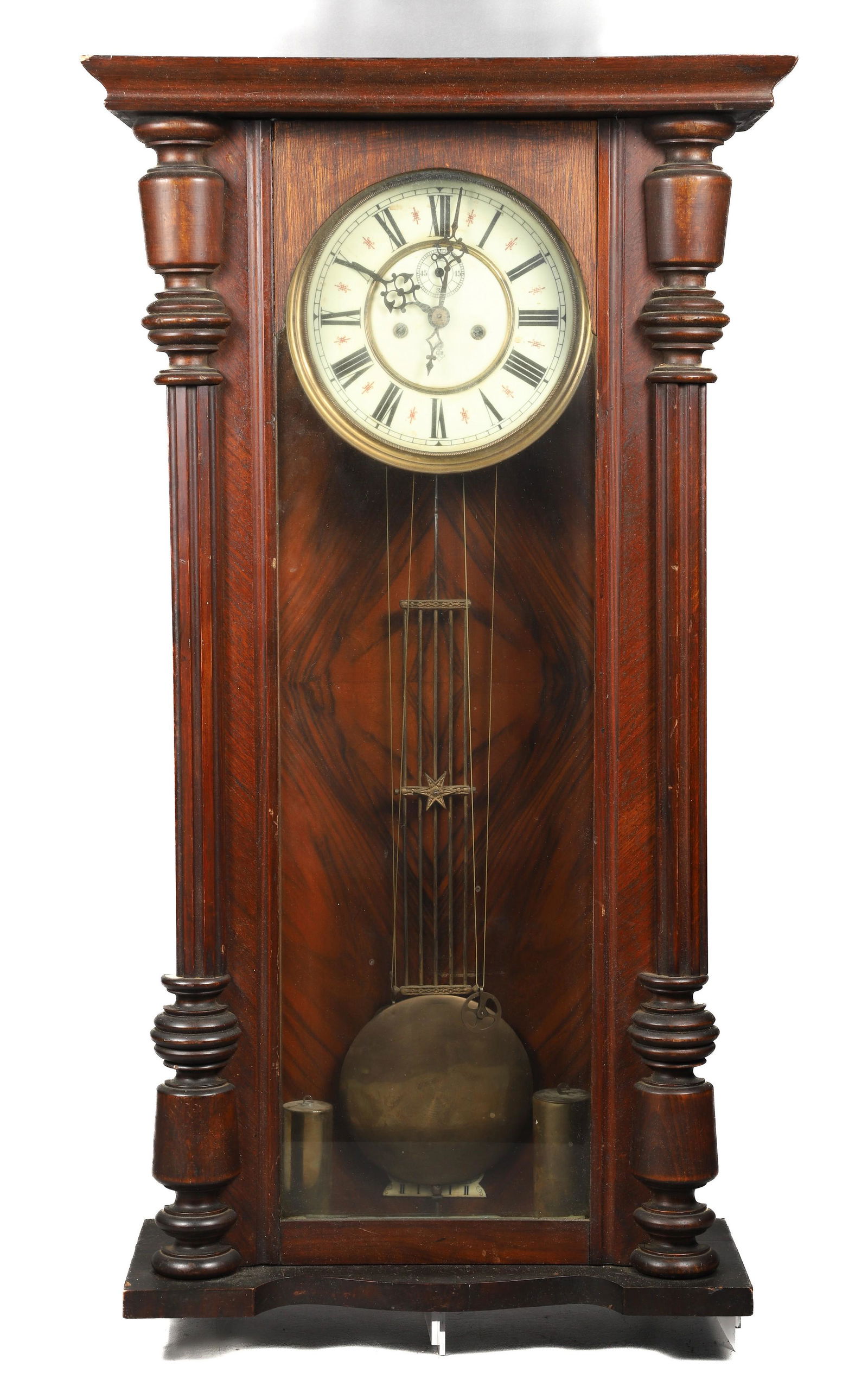 Gustav Becker German Wall Clock (1 of 5)