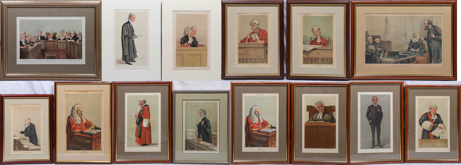 (14) Vanity Fair Prints of Judges (1 of 9)