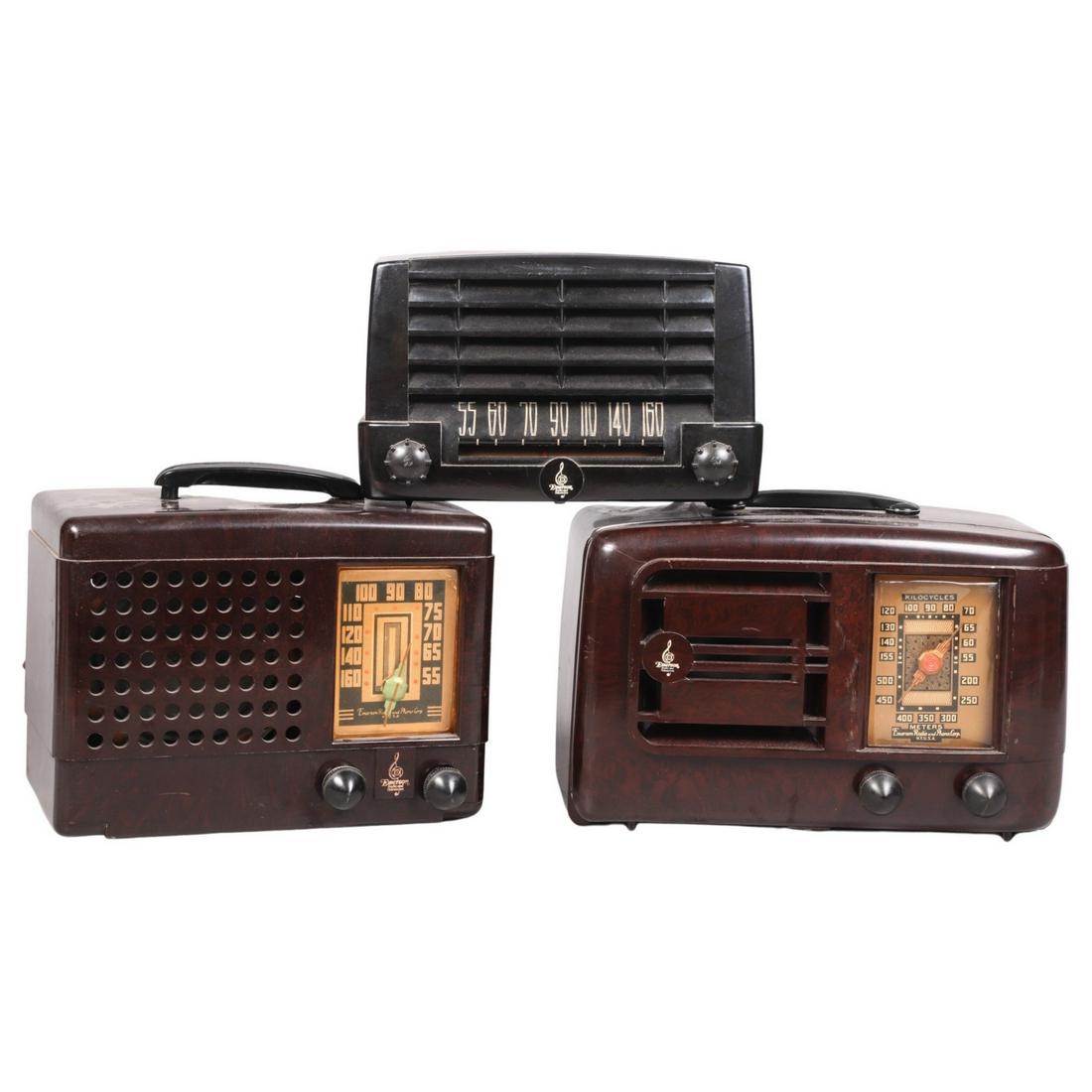 (3) Vintage Radios (1 of 2)
