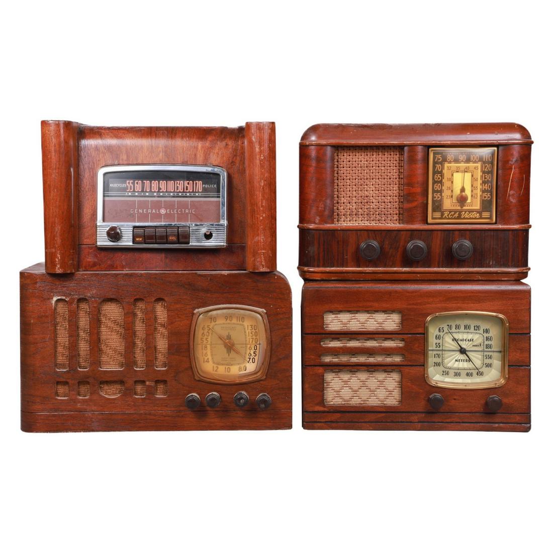(4) Mid Century Radios (1 of 6)