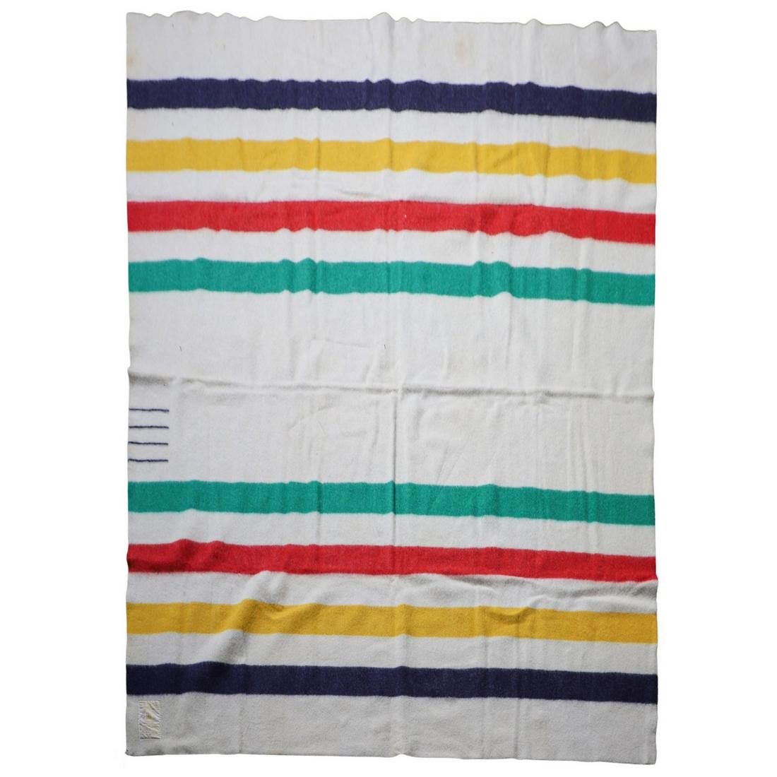 Hudson Bay Wool Point Blanket (1 of 3)