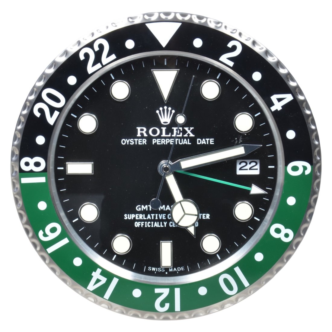 Rolex watch dealer display wall clock (1 of 2)