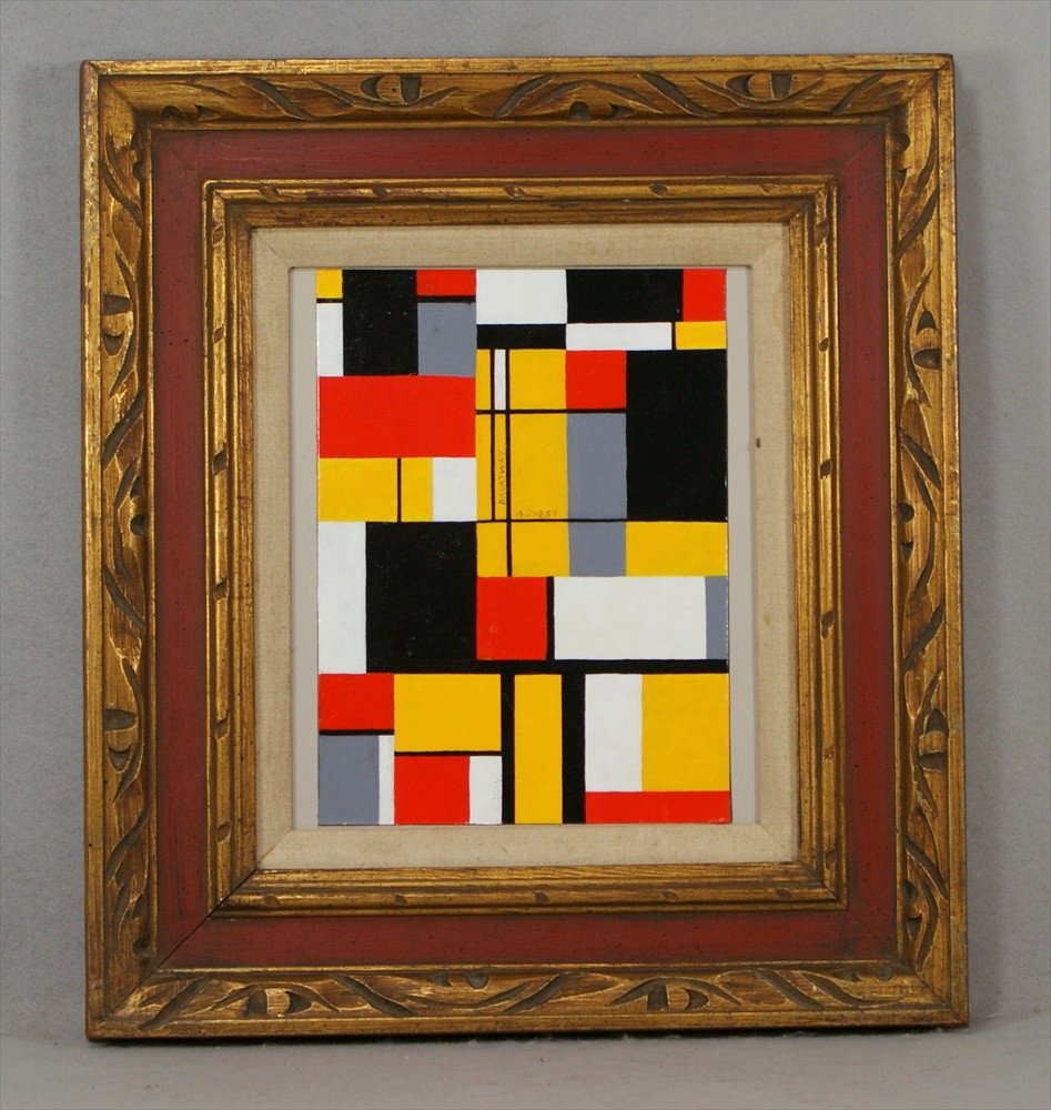 Seymour Zayon, American, b 1930, acrylic, "Walk Ar: Seymour Zayon, American, b 1930, acrylic, "Walk Around Manhattan, Broadway & 42nd St." 12 x 10, Signed LC.