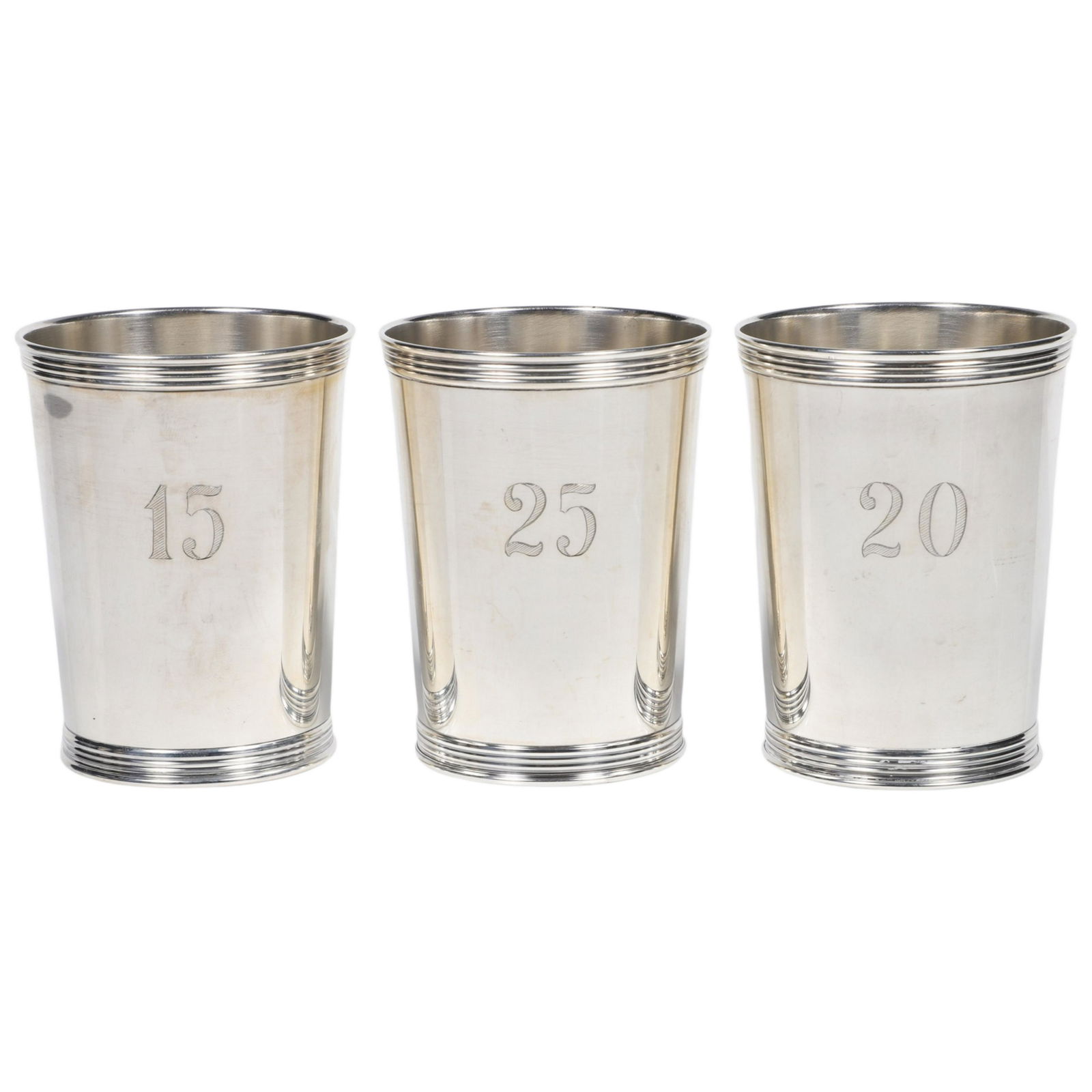 (3) Sterling Mint Julep Cups (1 of 2)
