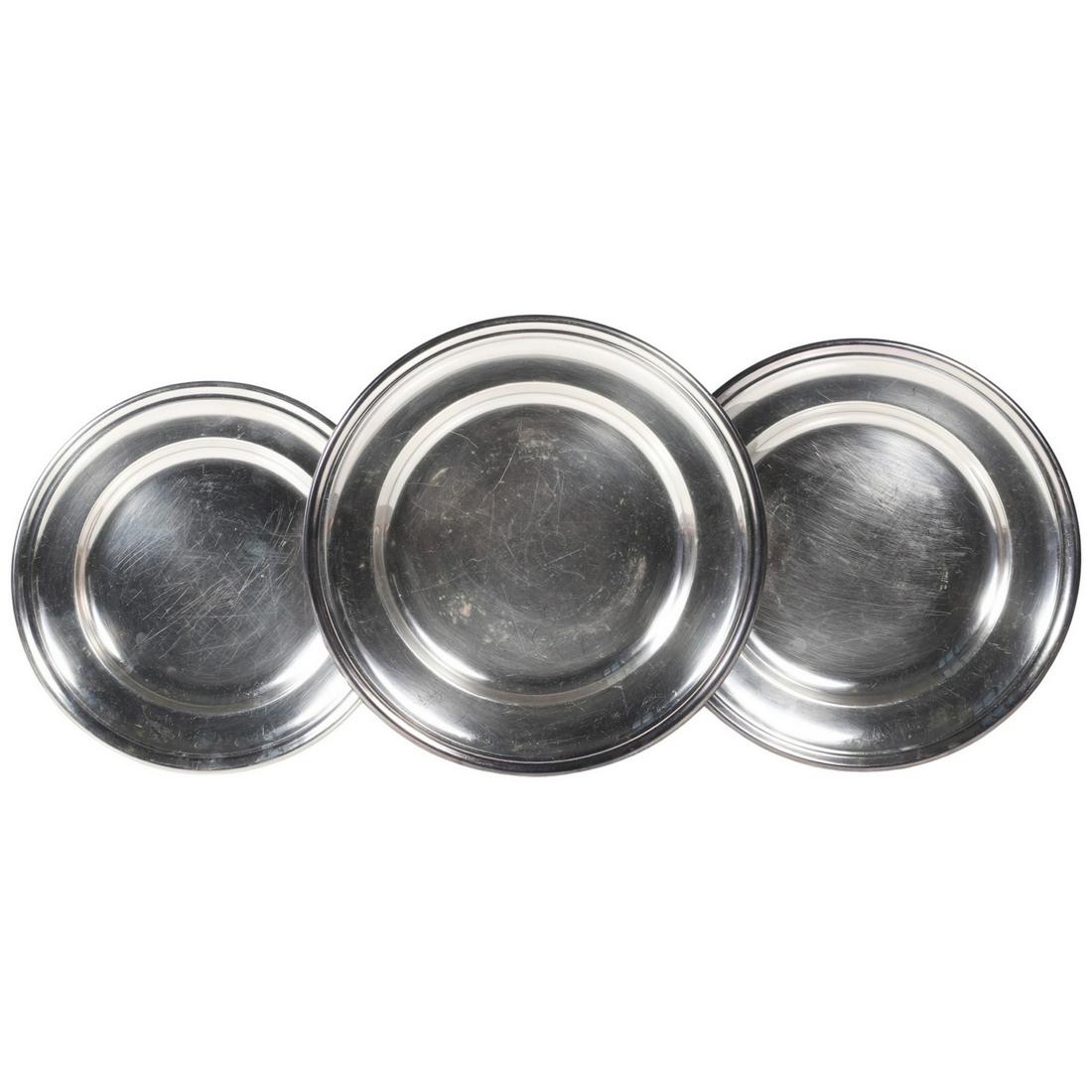 (3) French Ercuis Silverplate Trays (1 of 3)