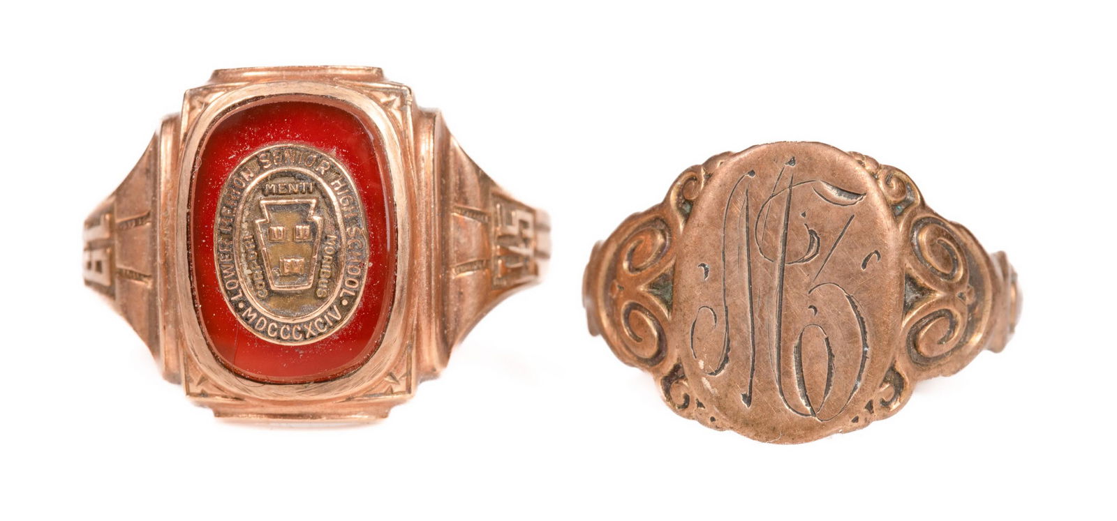 (2) 10K Rings (1 of 5)