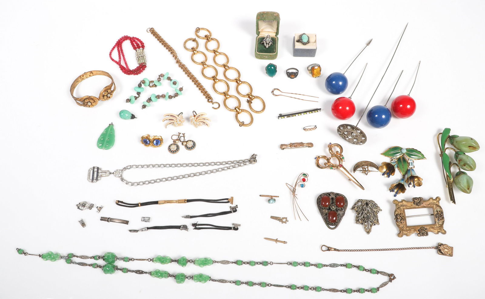 Large Vintage and Antique Jewelry Group (1 of 6)